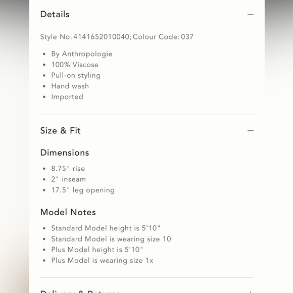 NWT Anthropologie Silky Pajama Top and Shorts - Picture 10 of 12